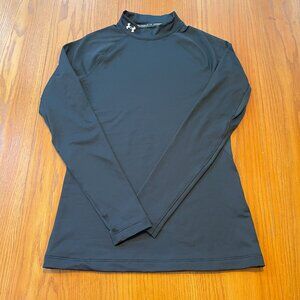 Under Armour: Women's Black ColdGear Top